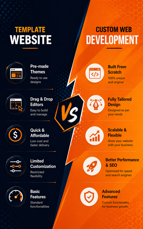 Custom Website vs Template Website: Which is Better?