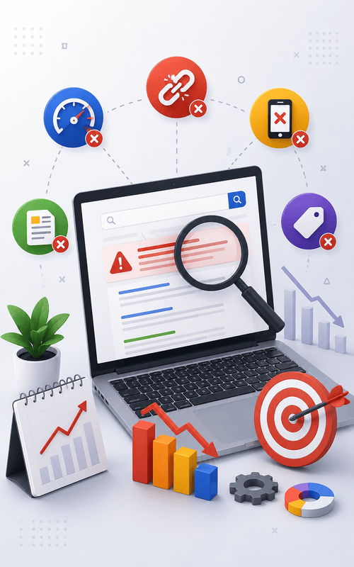 Common SEO Mistakes That Hurt Google Ranking